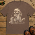 Raccoon Trump T-Shirt - Espresso