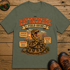 Rattlesnake Field Guide - Plays Music Before Attacking Tee - Moss
