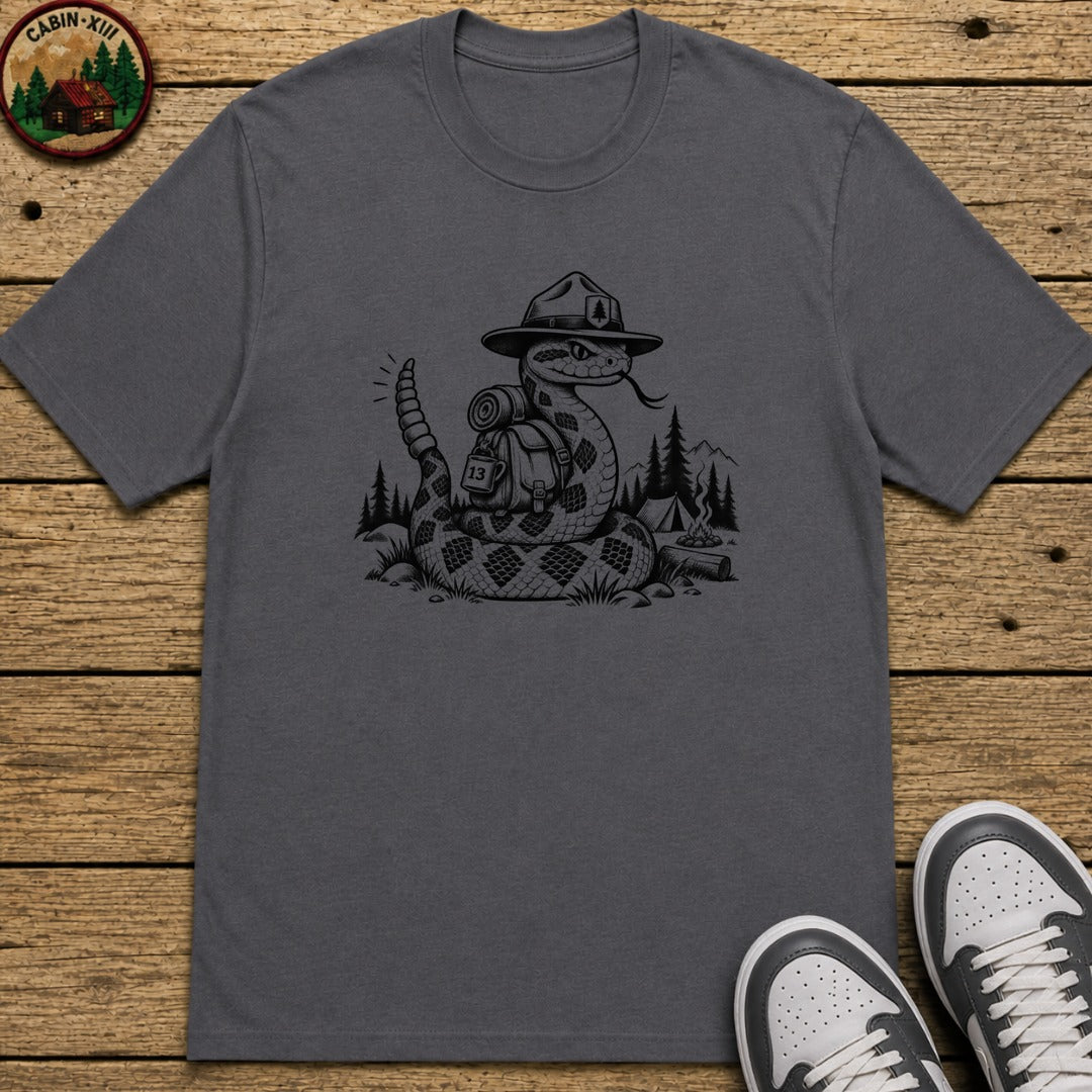 Rattlesnake Ranger Kids T-Shirt - Charcoal