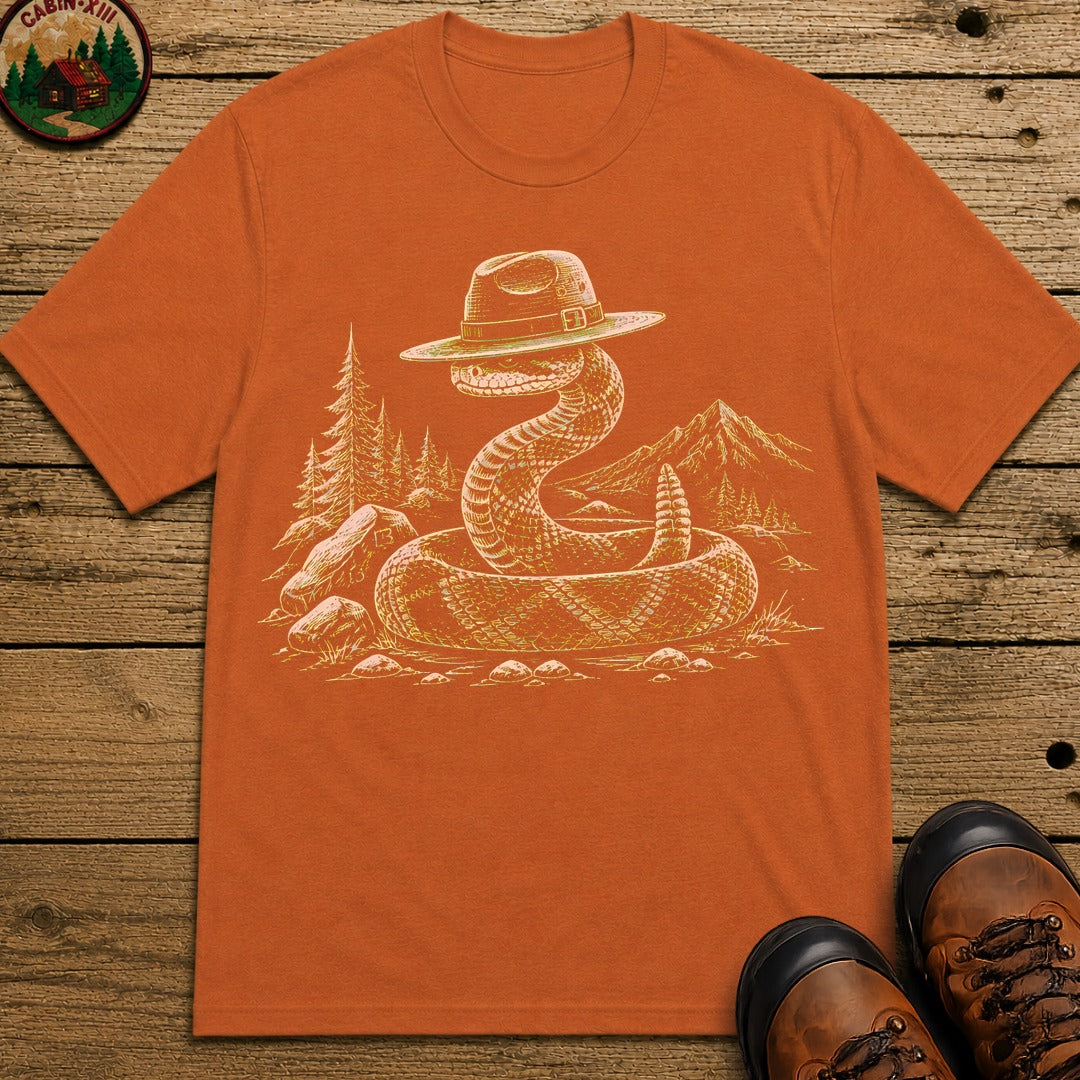 Rattlesnake Ranger Sketch T-Shirt - Yam