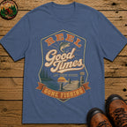 Reel Good Times T-Shirt - Blue Jean