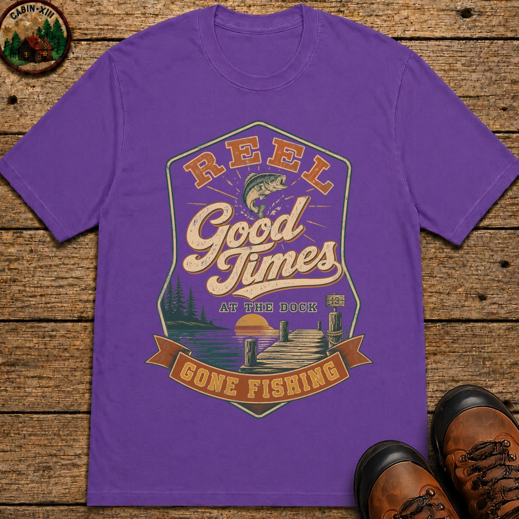 Reel Good Times T-Shirt - Grape