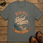Reel Good Times T-Shirt - Pepper