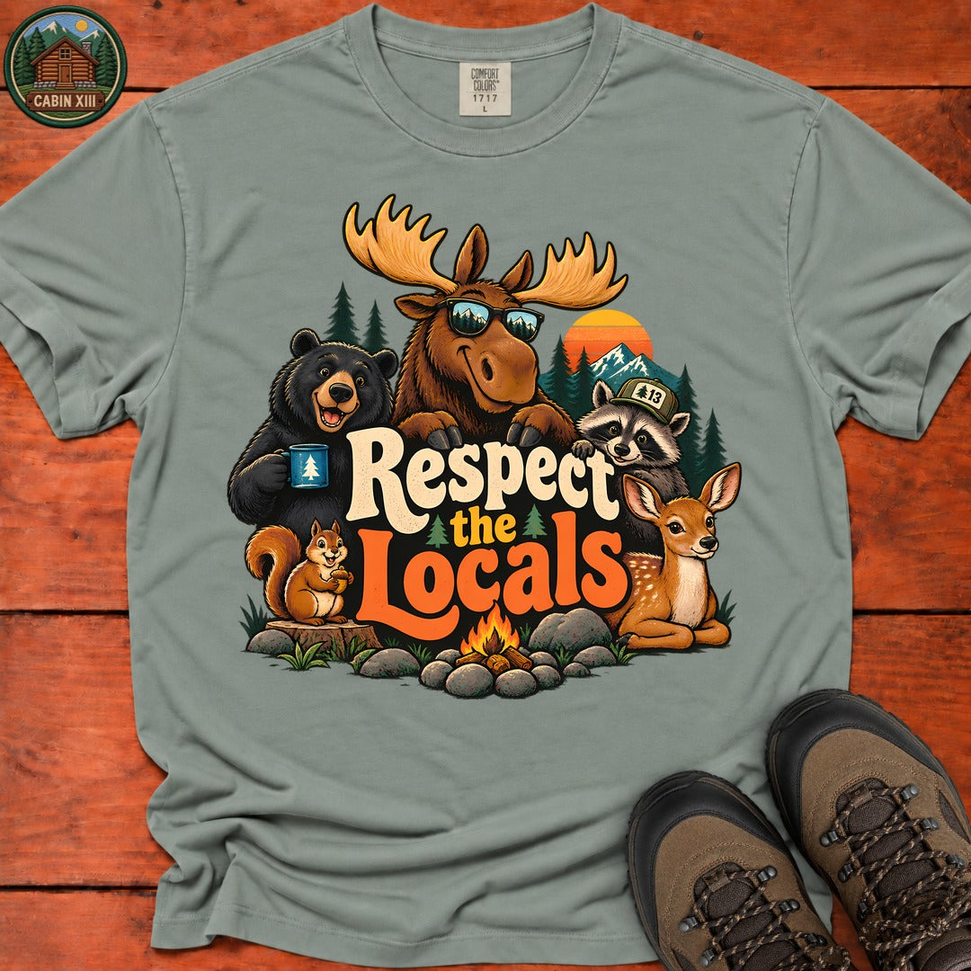 Respect The Locals T-Shirt - Bay