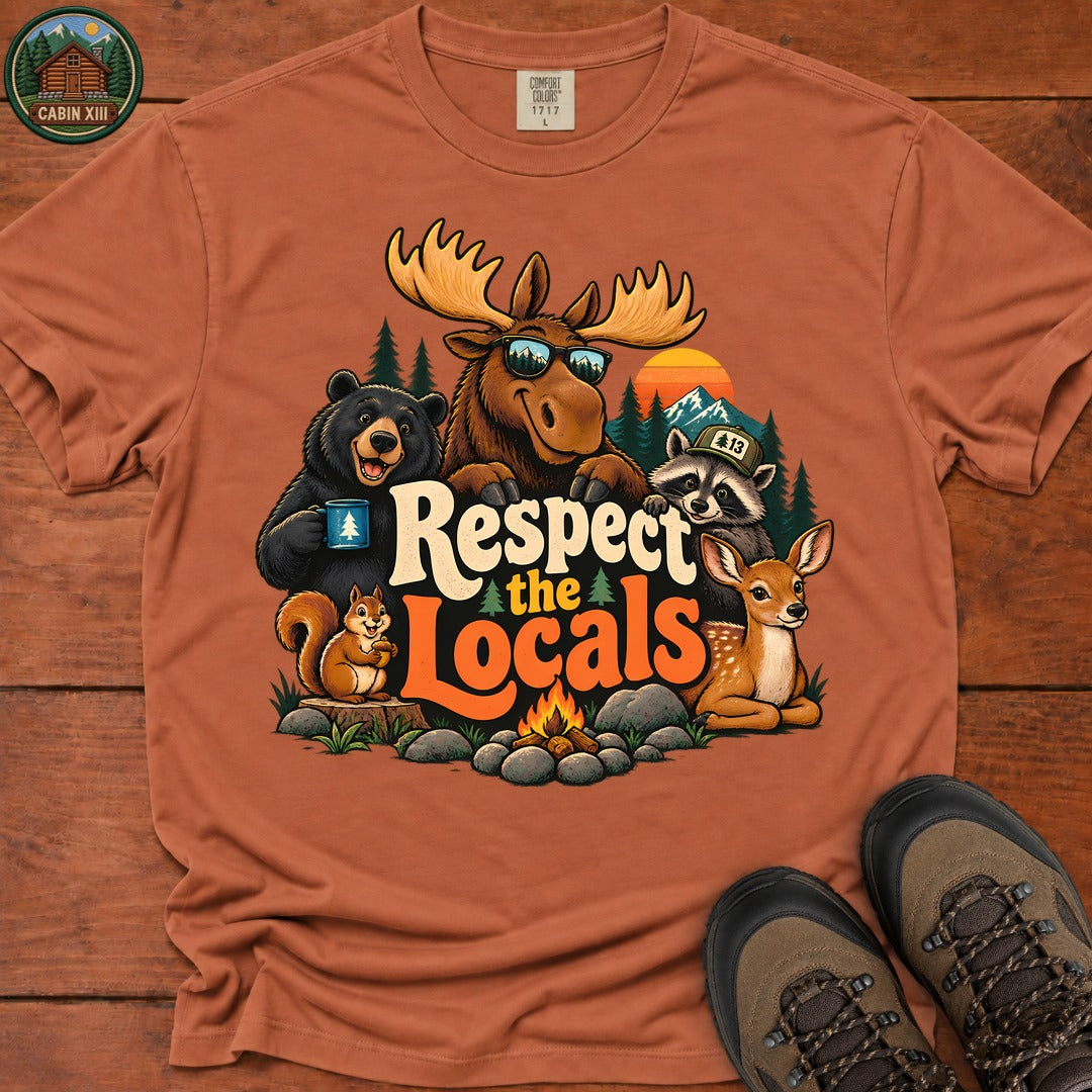 Respect The Locals T-Shirt - Yam