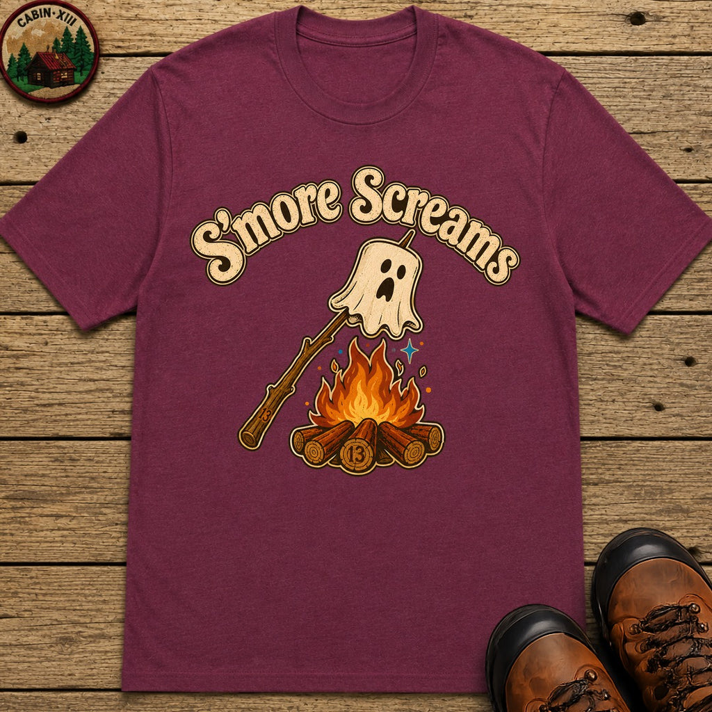 S'More Screams T Shirt - Berry