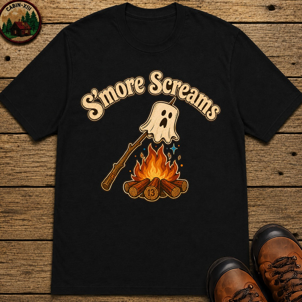 S'More Screams T Shirt - Black