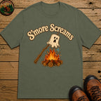 S'More Screams T Shirt - Moss