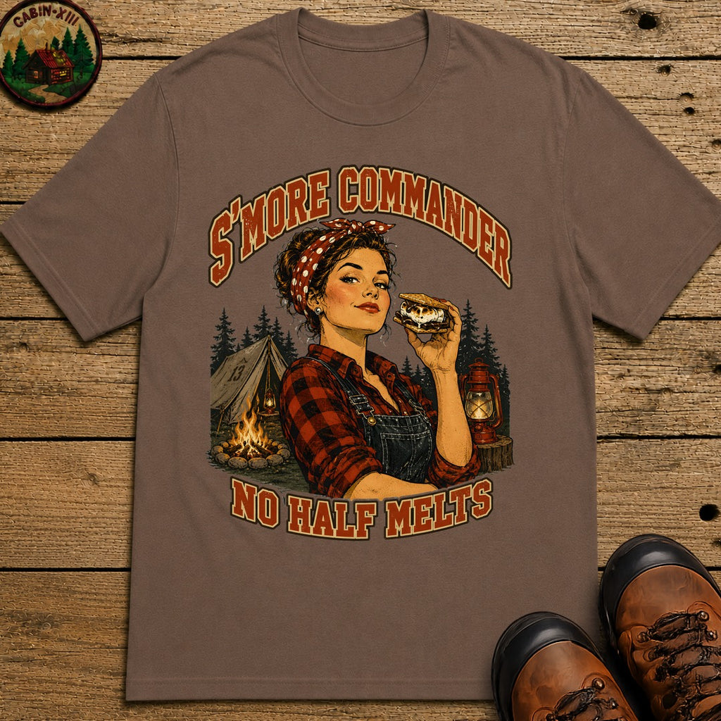 S'more Commander T-Shirt - Espresso