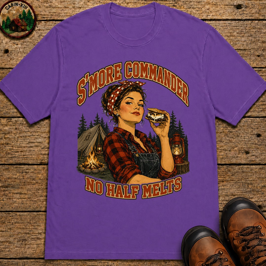 S'more Commander T-Shirt - Grape