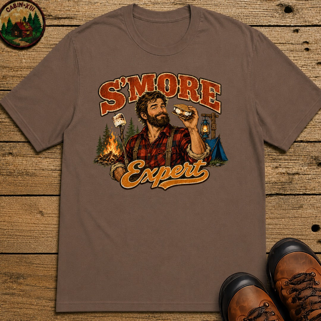 S'more Expert (Men's) T-Shirt - Espresso