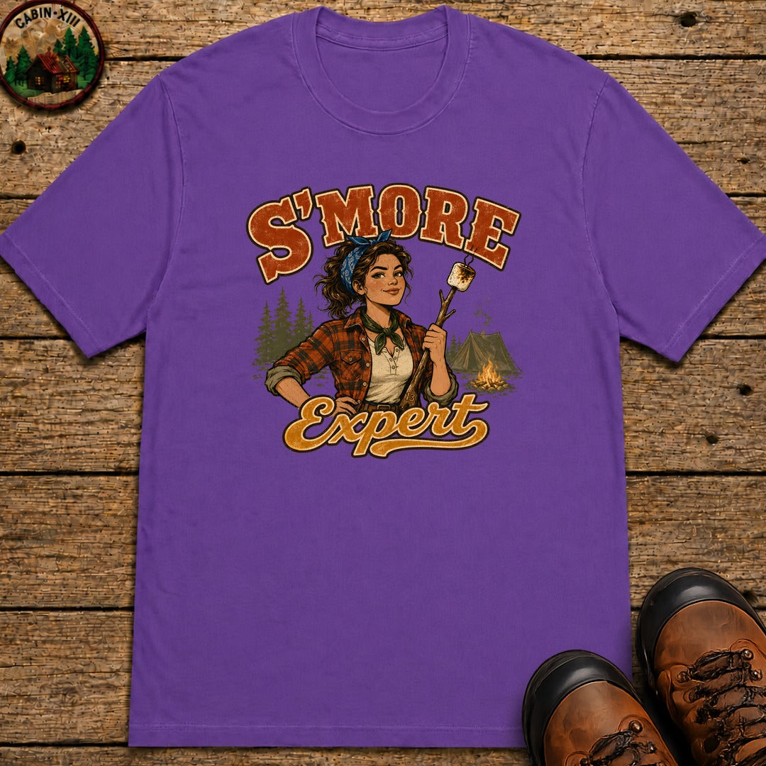 S'more Expert (Women's) T-Shirt - Grape