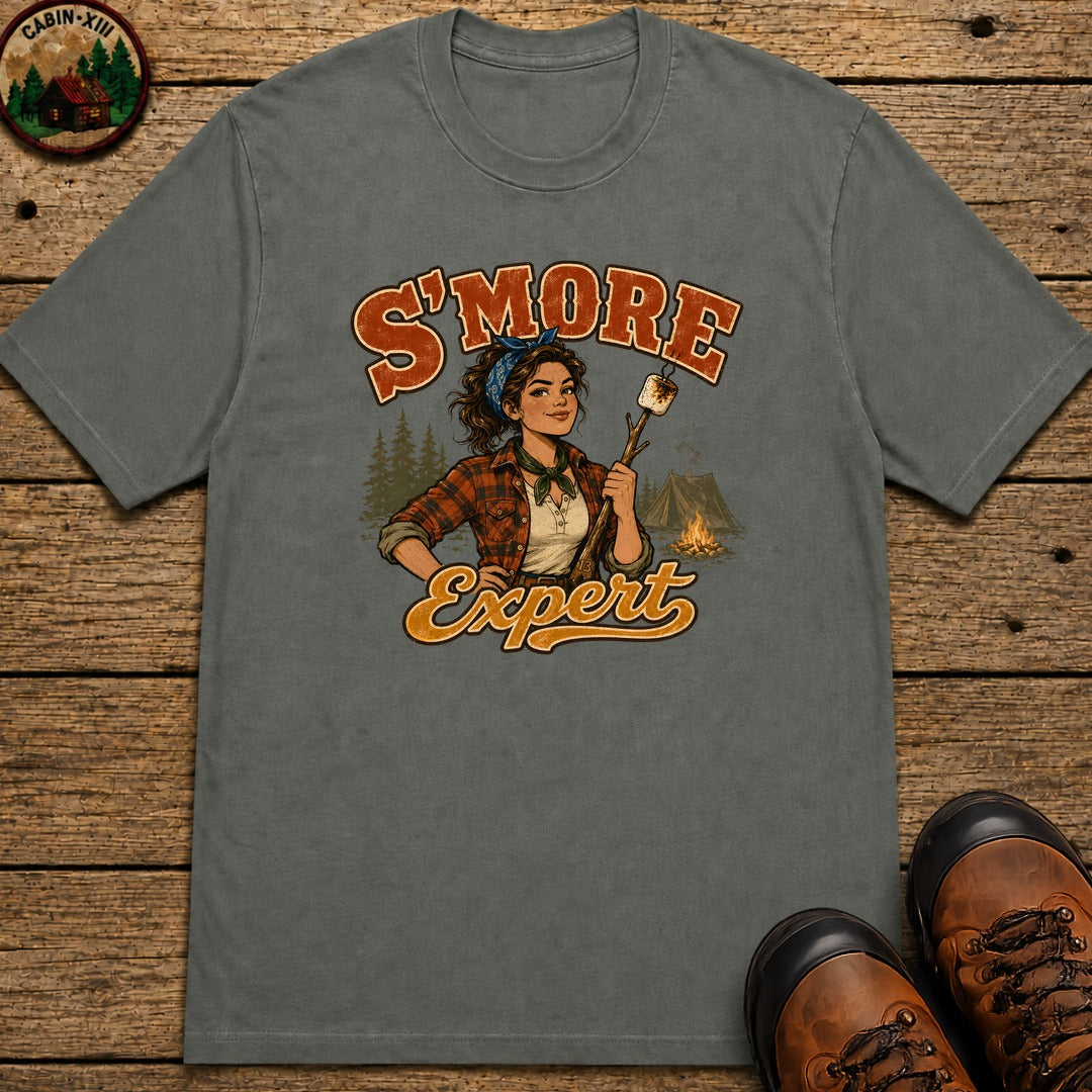 S'more Expert (Women's) T-Shirt - Pepper