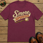 S'more Supervisor — Funny Campfire Camping Humor Tee - Berry