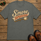 S'more Supervisor — Funny Campfire Camping Humor Tee - Pepper