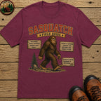 Sasquatch Field Guide 2.0 T Shirt - Berry