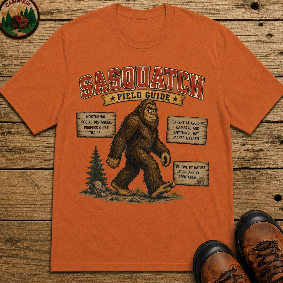 Sasquatch Field Guide 2.0 T Shirt - Yam