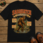 Sasquatch Field Guide T-Shirt - Black