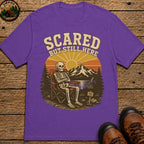 Scared But Still Here T Shirt - Grape