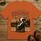 Skunk Field Guide - Biological Weapon Specialist Camping Tee - Yam