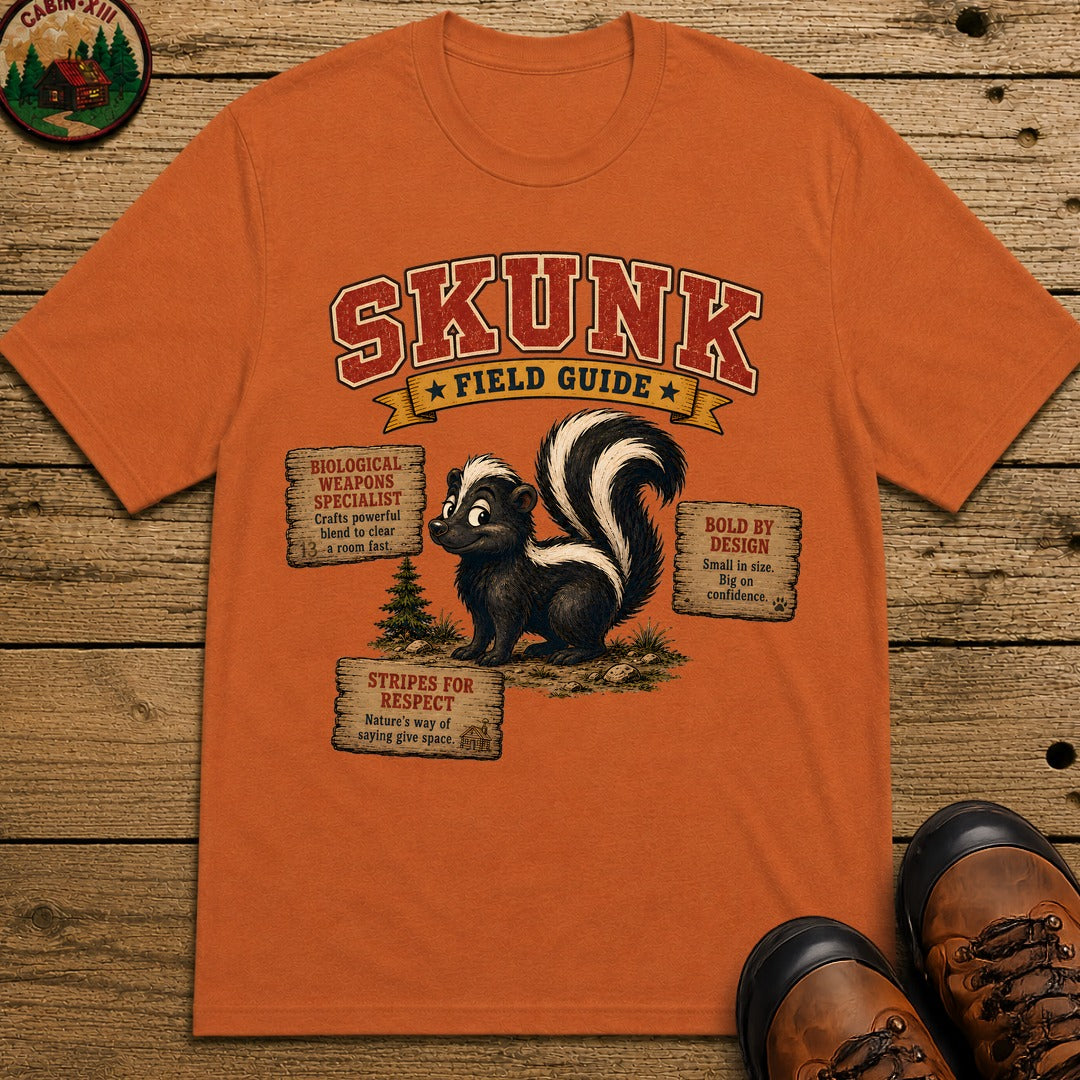 Skunk Field Guide 2.0 T Shirt - Yam