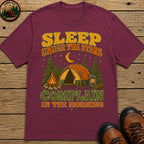 Sleep Under The Stars T Shirt - Berry