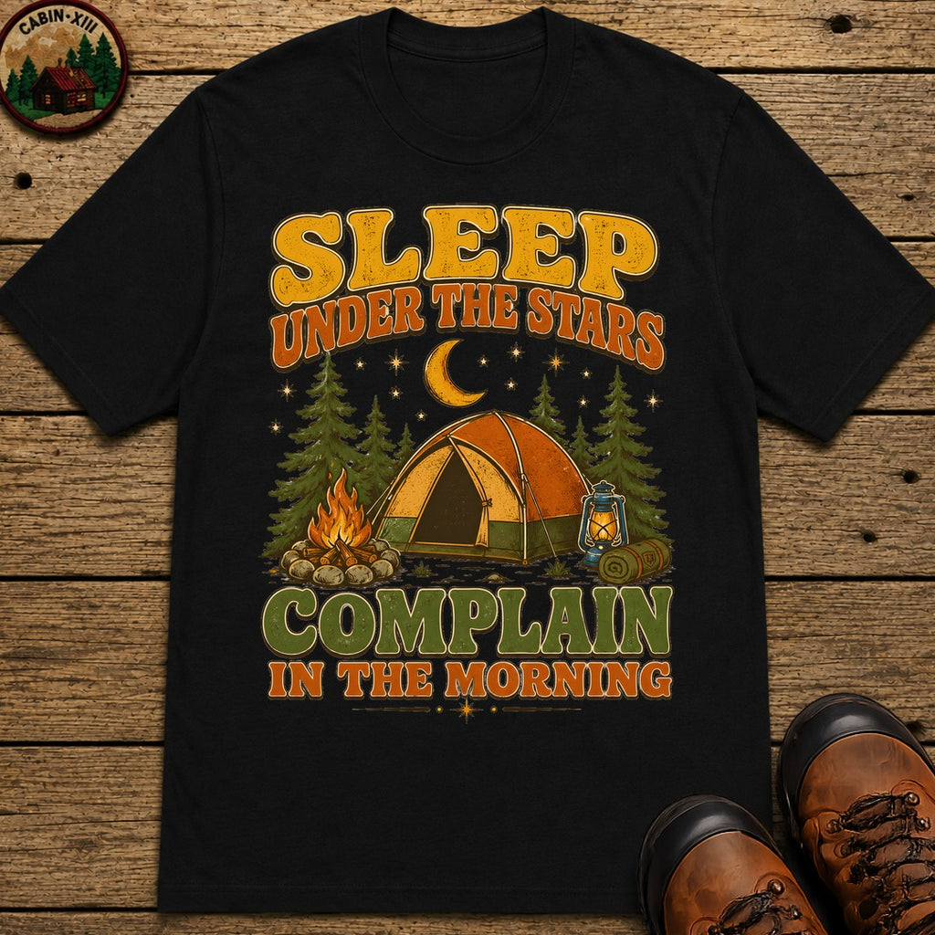 Sleep Under The Stars T Shirt - Black