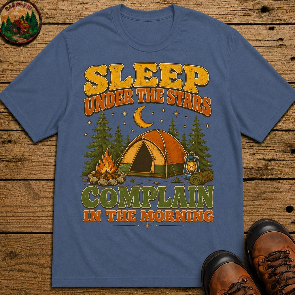 Sleep Under The Stars T Shirt - Blue Jean