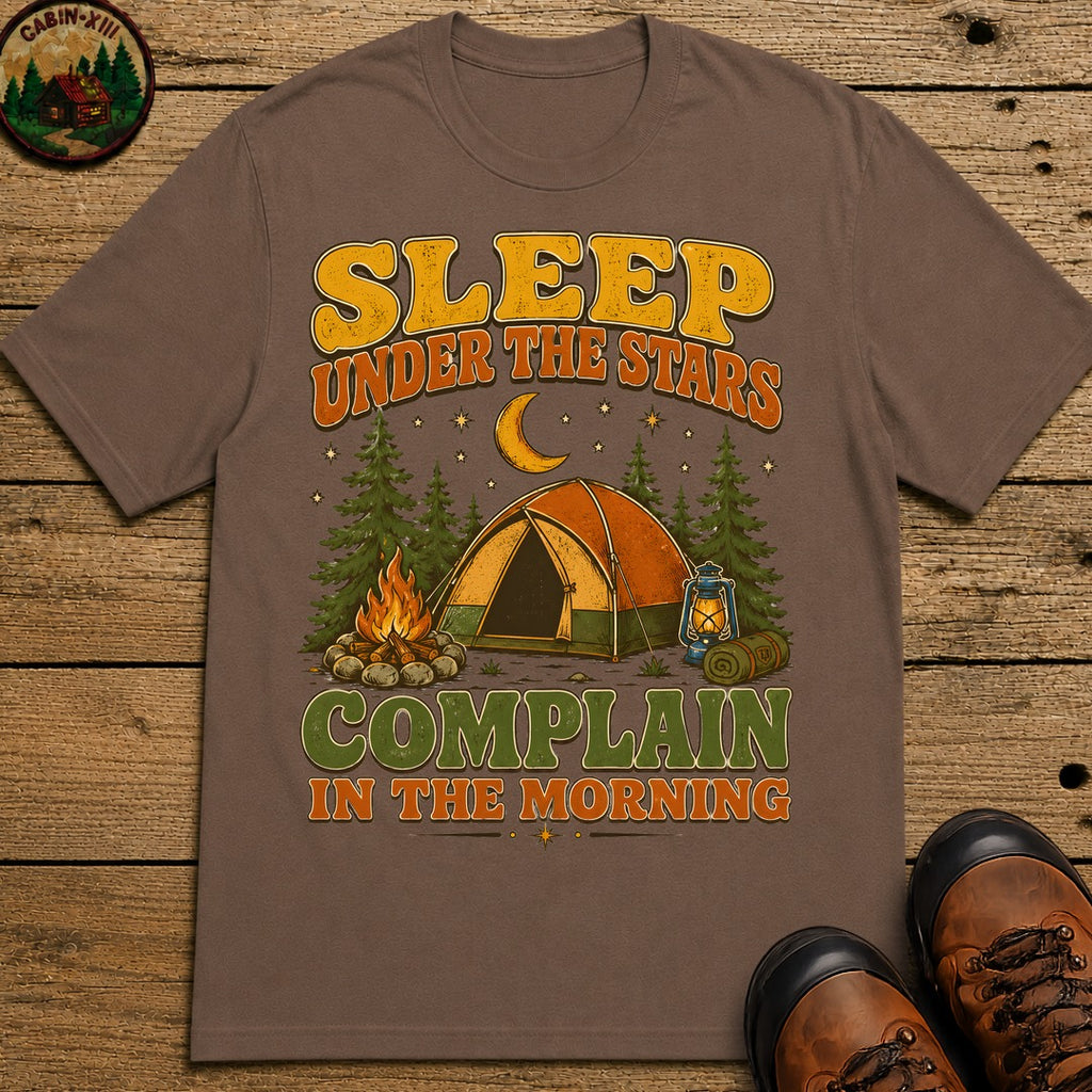 Sleep Under The Stars T Shirt - Espresso