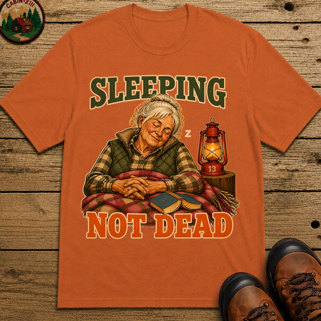 Sleeping Not Dead T-Shirt - Yam