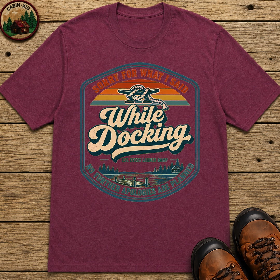 Sorry For What I Said T-Shirt - Berry