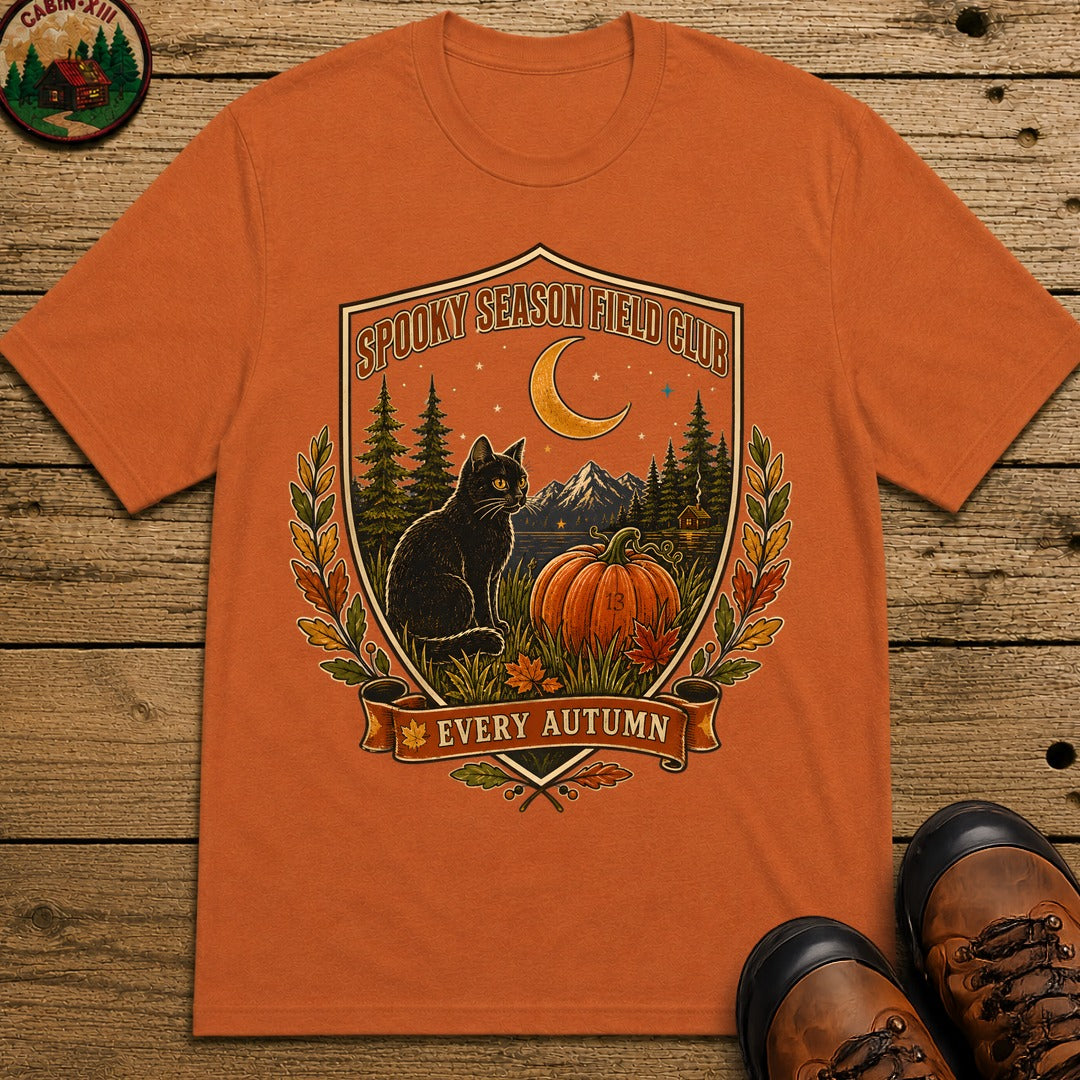 Spooky Season Field Club T Shirt - Yam