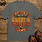 Start A Forest Fire (Modern) T Shirt - Pepper