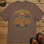 Start A Forest Fire (Retro) T Shirt - Espresso