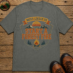 Start A Forest Fire (Retro) T Shirt - Pepper
