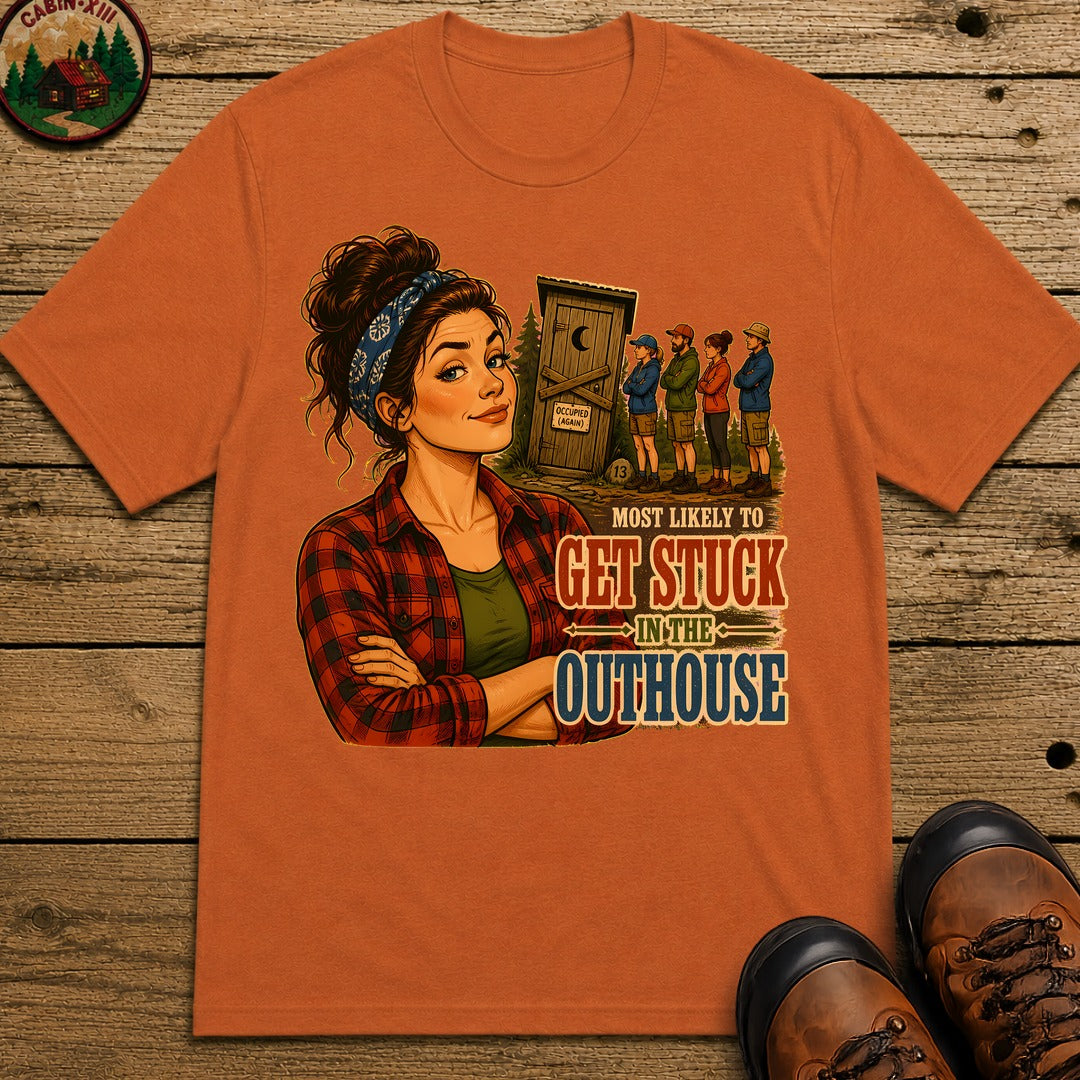 Stuck In The Outhouse T-Shirt - Yam