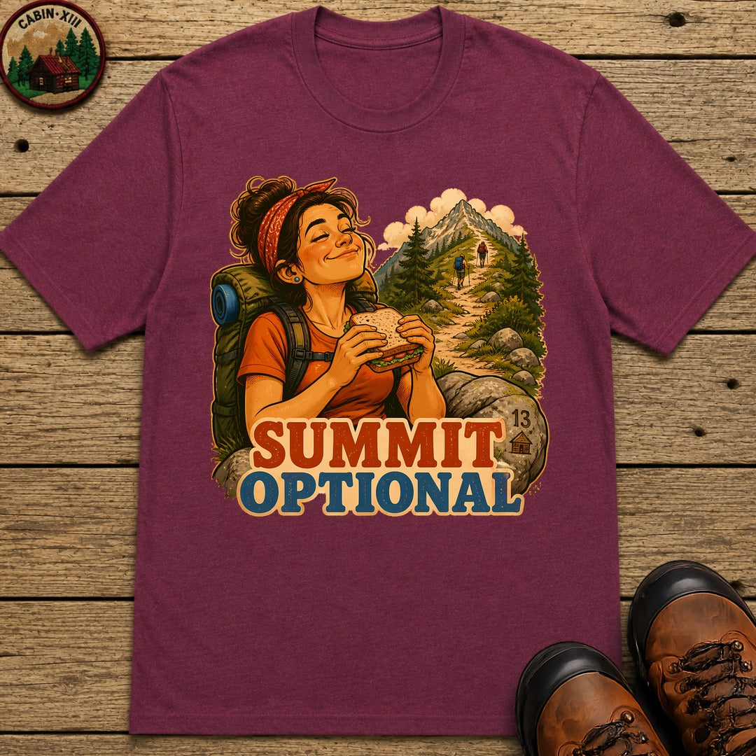 Summit Optional T-Shirt - Berry