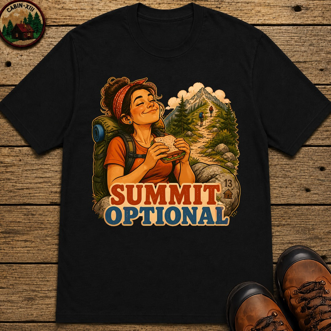 Summit Optional T-Shirt - Black