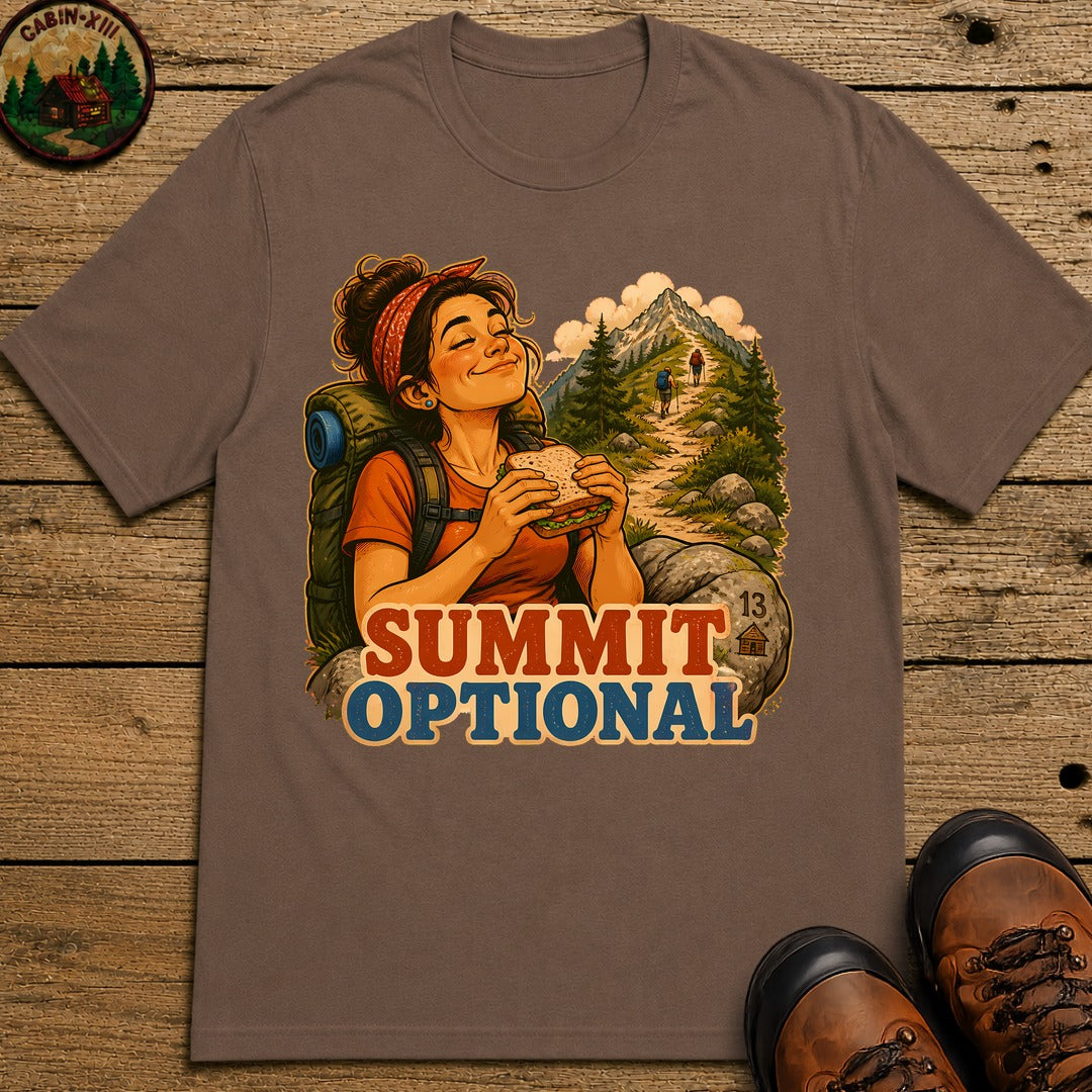Summit Optional T-Shirt - Espresso