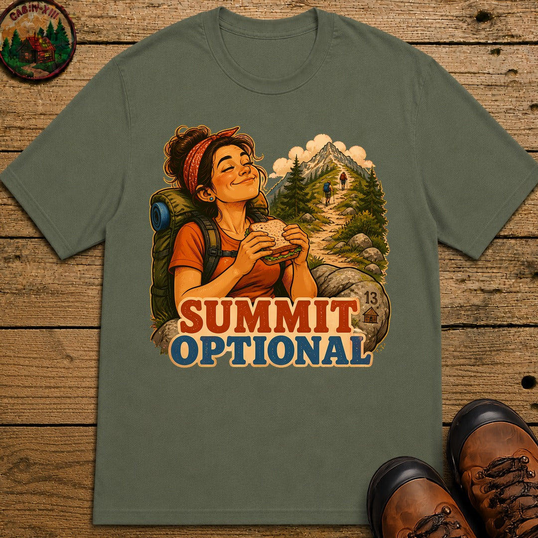 Summit Optional T-Shirt - Moss