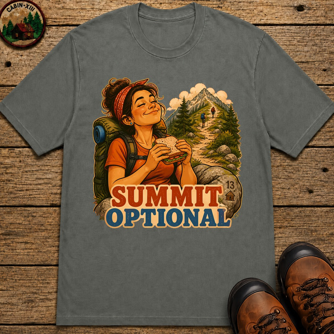 Summit Optional T-Shirt - Pepper