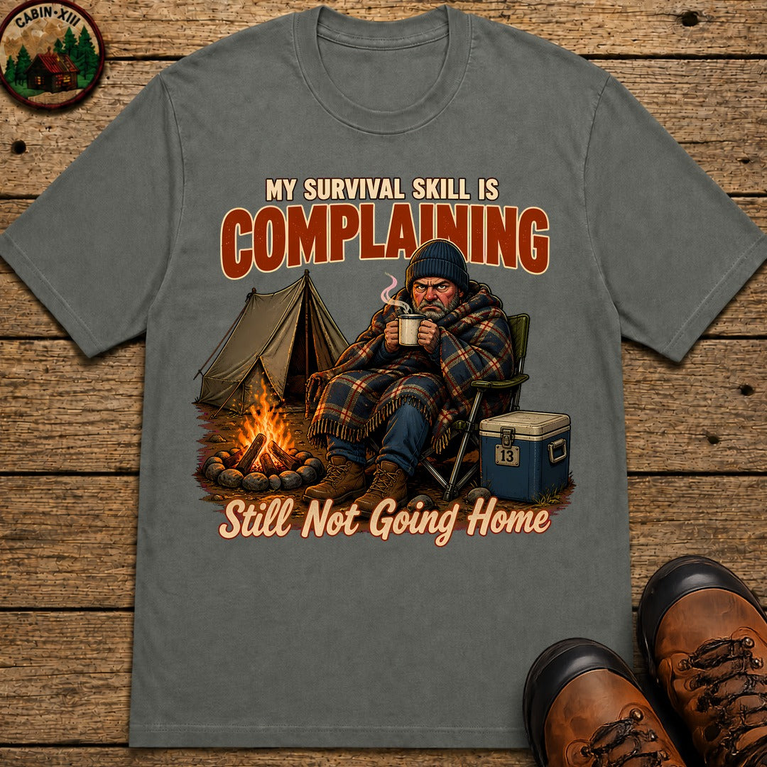 Survival Skill Complaining T-Shirt - Pepper