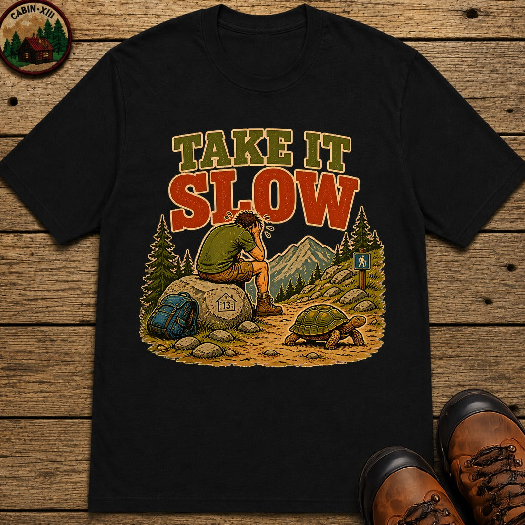 Take It Slow T-Shirt - Black