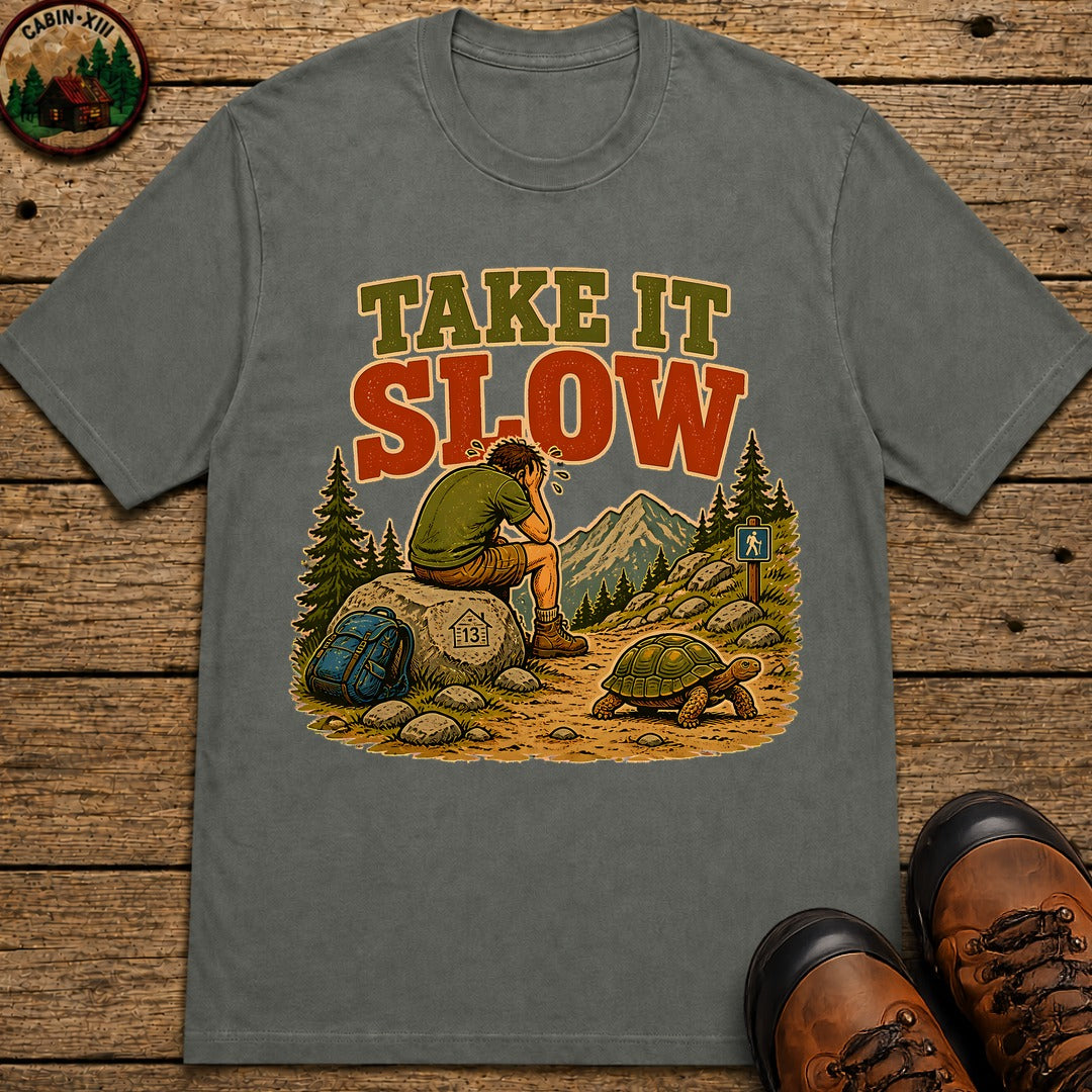 Take It Slow T-Shirt - Pepper