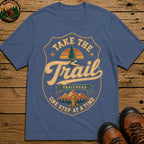 Take the Trail T-Shirt - Blue Jean