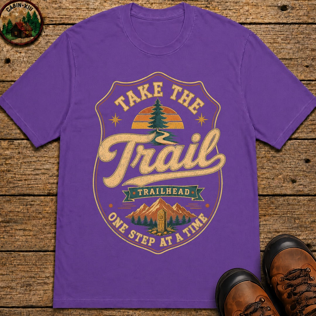 Take the Trail T-Shirt - Grape