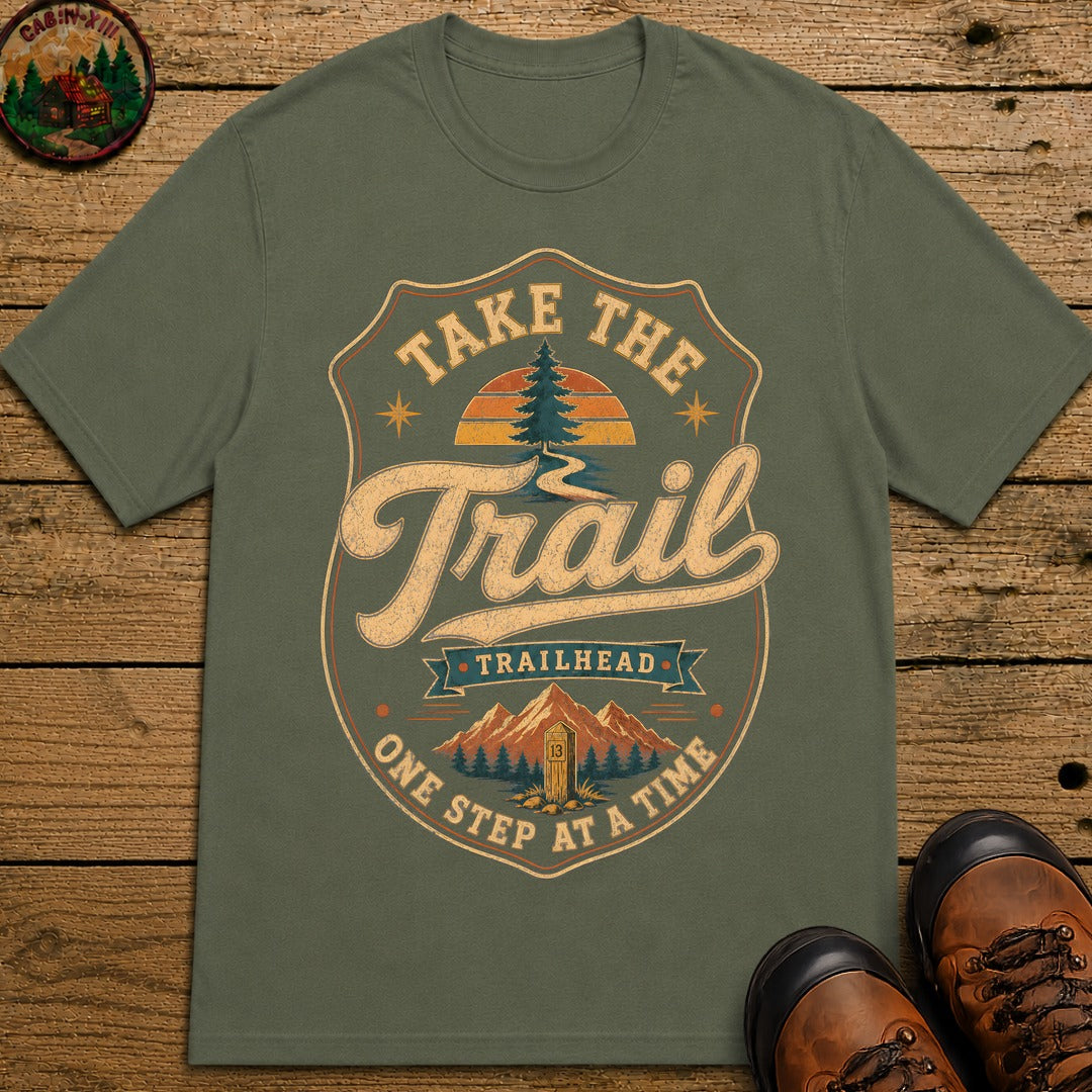 Take the Trail T-Shirt - Moss
