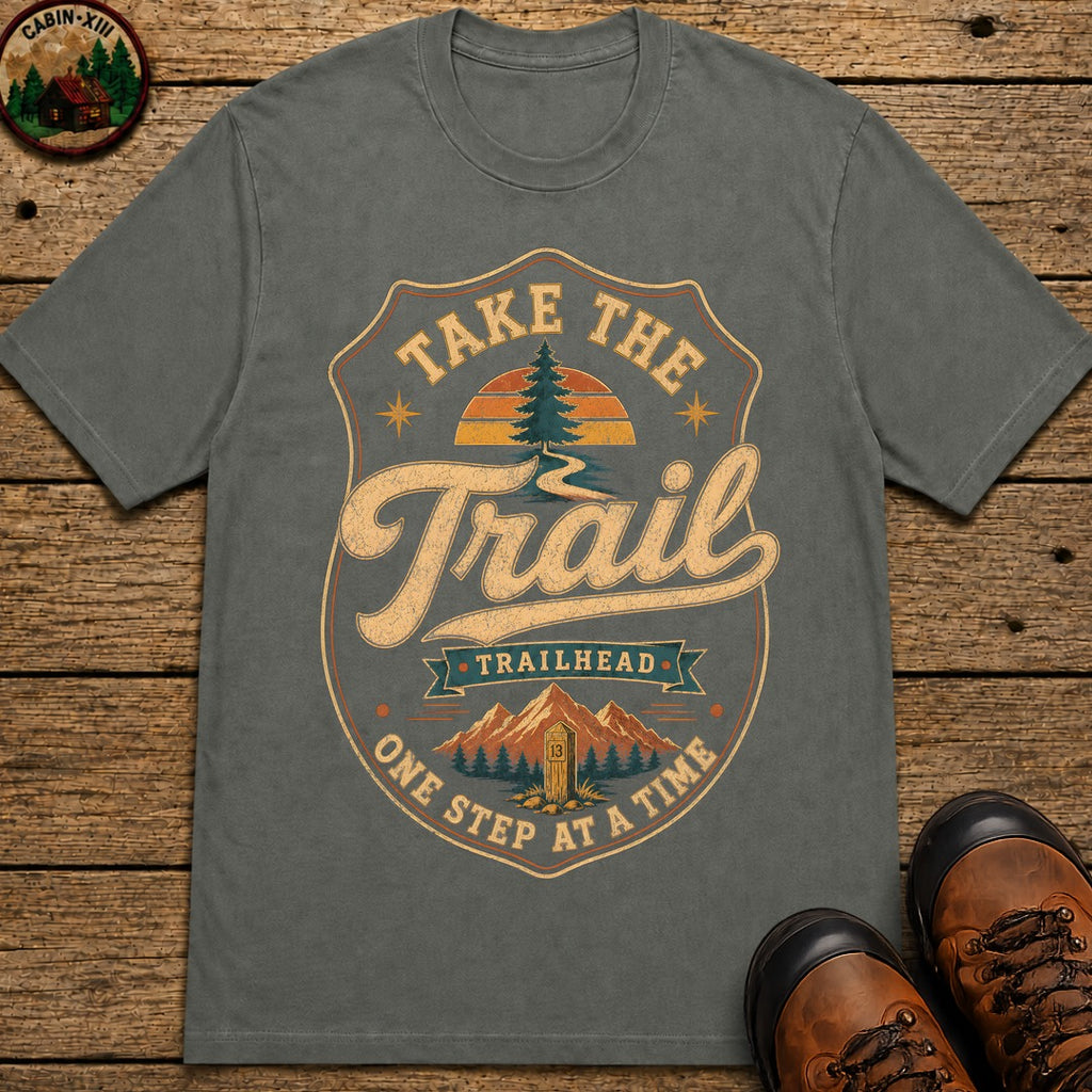 Take the Trail T-Shirt - Pepper