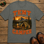 Tent Camper T-Shirt - Pepper