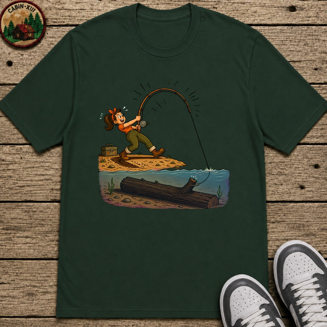 The Big One Kids T-Shirt - Forest Green
